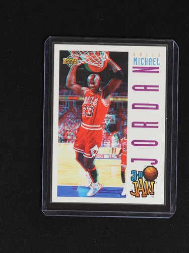 1993-94 Upper Deck Pro View 3D Jam #91 Michael Jordan — front
