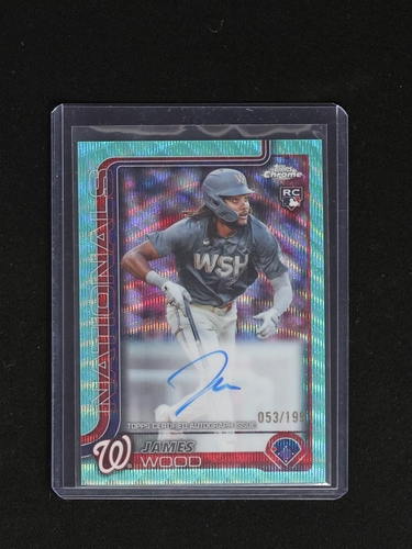 2025 Topps Chrome #RA-JWO James Wood — front