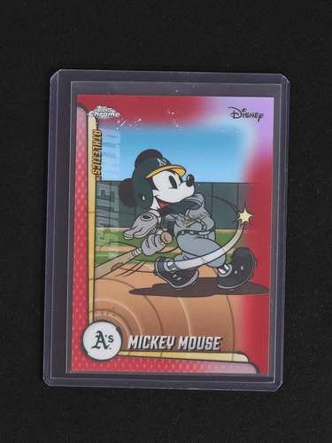 2025 Topps Chrome Update #MLBA-7 Mickey Mouse — front