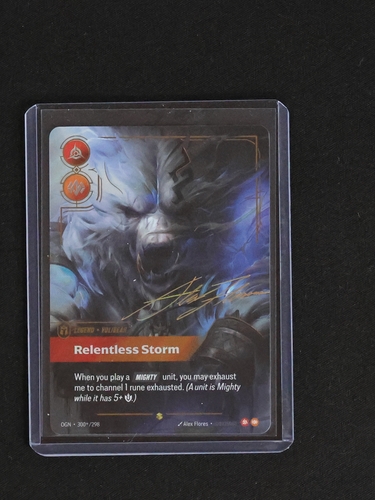 2023 Riftbound League of Legends Origins Volibear Relentless Storm #300 — front