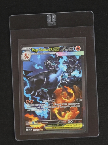 2020 Pokemon Mega Charizard X ex 125/094 Phantasmal Flames — front