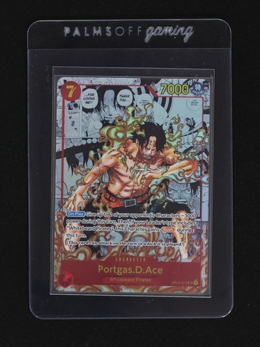 One Piece TCG Portgas D. Ace OP13-119 Carrying On His Will — front