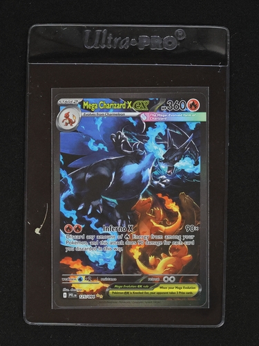 Mega Charizard X EX 125/094 Me02: Phantasmal Flames — front