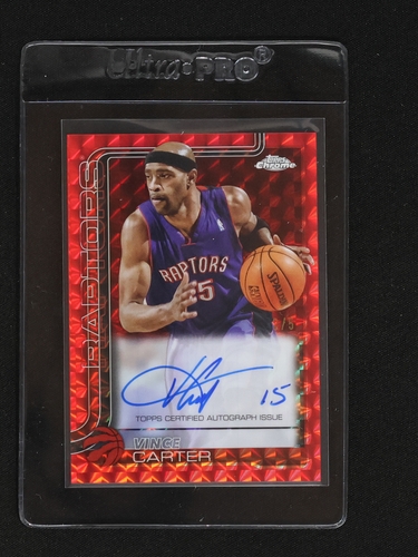 2025 Topps Chrome #73TA-VC Vince Carter — front