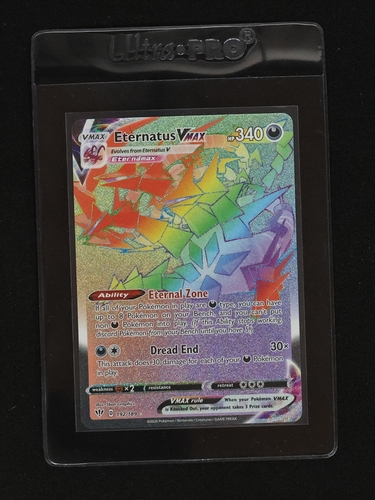 2020 Pokémon Darkness Ablaze #192 Eternatus VMAX — front
