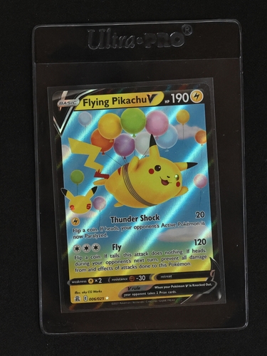 2021 Pokémon Celebrations #006 Flying Pikachu V — front