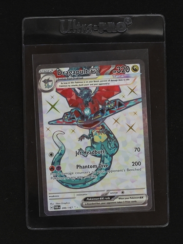Pokémon Dragapult ex SV06 Twilight Masquerade Ultra Rare Holo 200/167 — front