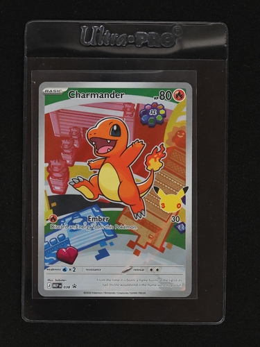 2026 Pokémon #038 Charmander First Partner Illustration Collection MEP — front
