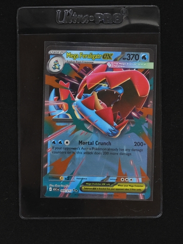 2021 Pokémon Ascended Heroes #043 Mega Feraligatr EX — front
