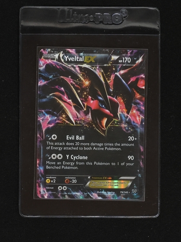 2014 Pokémon TCG XY #79 Yveltal EX — front