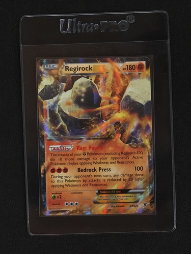 2016 Pokémon TCG XY Fates Collide #43 Regirock EX — front