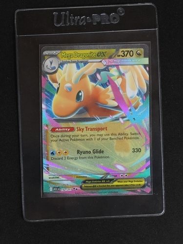 2022 Pokemon TCG Ascended Heroes #152 Mega Dragonite EX — front