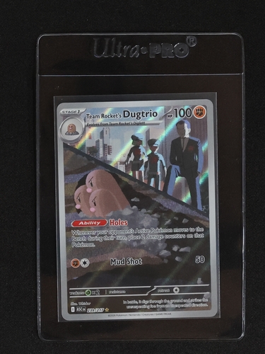 2024 Pokémon #239 Team Rocket's Dugtrio — front