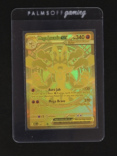 2016 Pokémon TCG #188 Mega Lucario EX — front