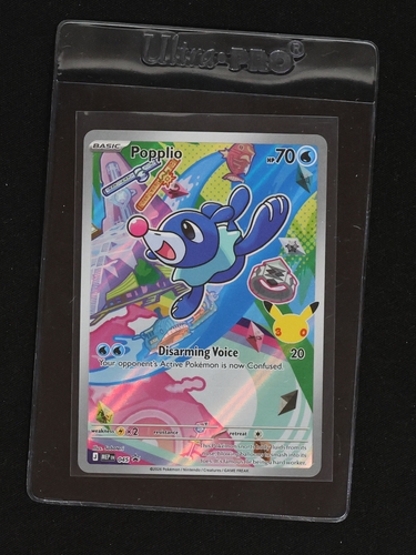 2016 Pokémon MEP #045 Popplio — front