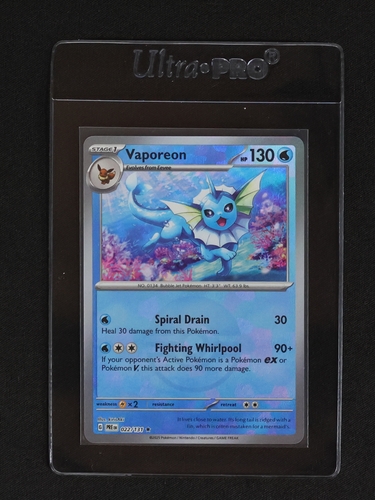 2023 Pokémon TCG Scarlet & Violet 151 #134 Vaporeon — front