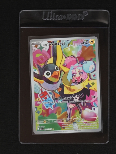 2026 Pokémon Ascended Heroes #231 Iono's Wattrel — front