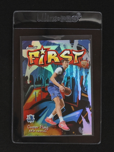 2025 Topps Finest First #F-1 Cooper Flagg — front