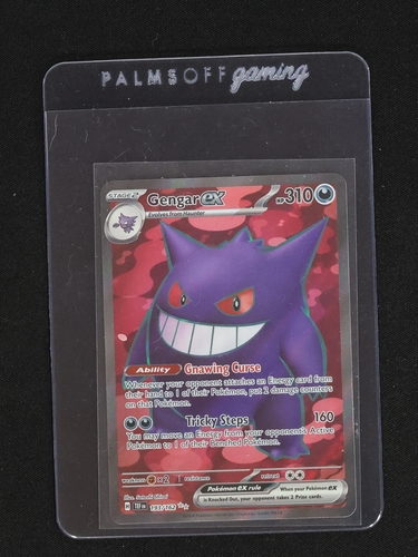 2022 Pokémon SV05: Temporal Forces #193 Gengar EX — front