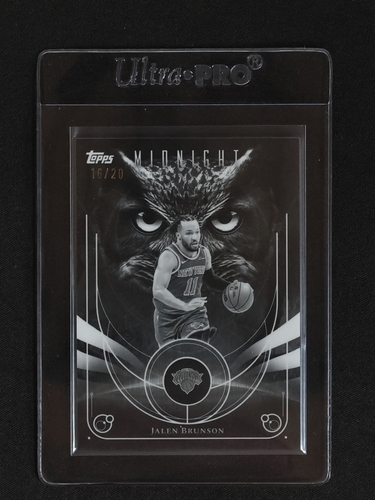 2025 Topps Midnight #NO-10 Jalen Brunson — front