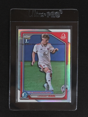 2024-25 Bowman Chrome UEFA Youth League #BU-LK Lennart Karl — front