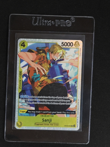 Sanji ST29-004 Starter Deck 29: Egghead — front