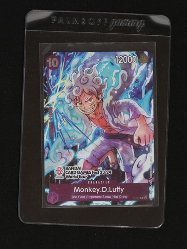 2023 Bandai One Piece Card Game P-041 Monkey.D.Luffy — front