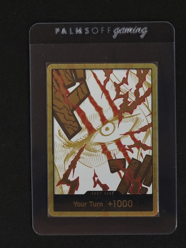 2025 One Piece PRB-02 Shanks Gold Don!! Card — front
