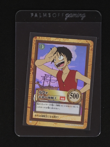 1999 One Piece Carddass Hyper Battle C01 Monkey D. Luffy — front
