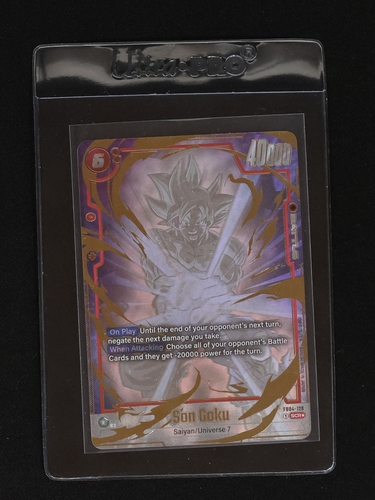 Dragon Ball Super Fusion World FB04-129 Son Goku Ultra Limit — front