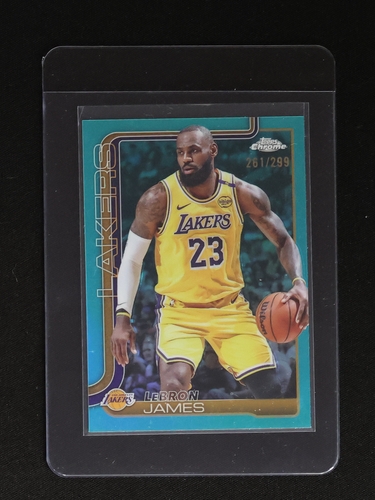 2025-26 Topps Chrome #127 LeBron James — front