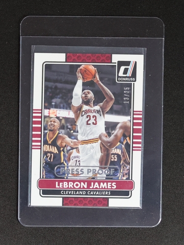 2014-15 Panini Donruss #170 LeBron James — front