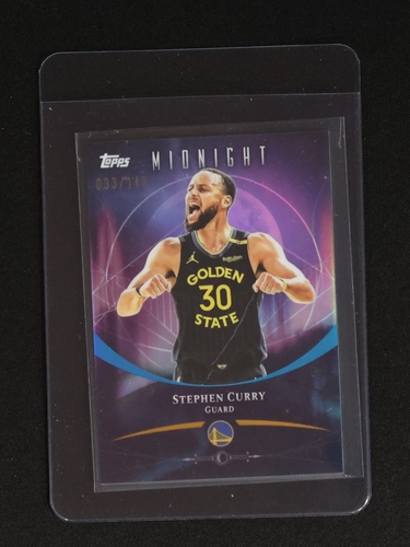 2025 Topps Midnight #30 Stephen Curry — front