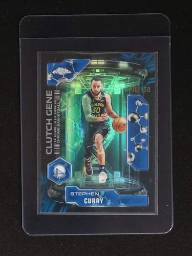 2025-26 Topps Chrome #CG-2 Stephen Curry Clutch Gene — front