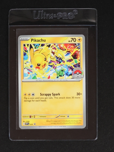 2025 Pokémon SV: Scarlet & Violet #225 Pikachu World Championship Promo — front