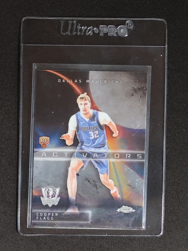 2025-26 Topps Chrome #AC-11 Cooper Flagg Activators Rookie Card — front