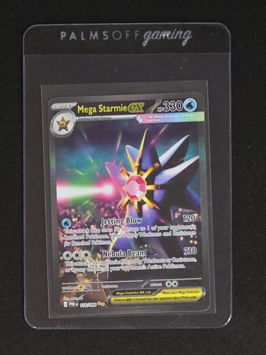 2026 Pokémon TCG Perfect Order #118 Mega Starmie EX — front