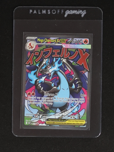 2025 Pokémon TCG Mega Charizard X EX #023 — front