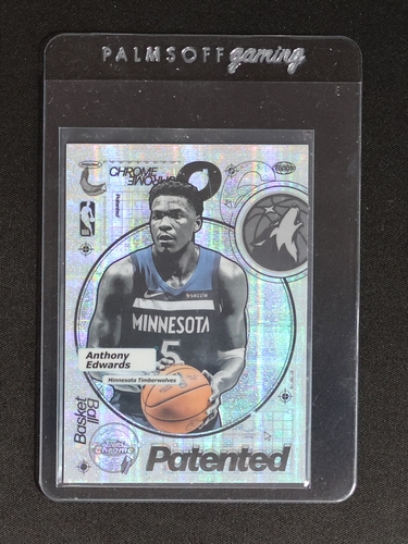 2025-26 Topps Chrome #PD-15 Anthony Edwards Patented — front