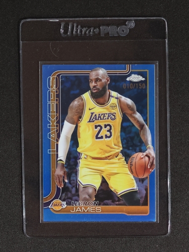 2025-26 Topps Chrome #127 LeBron James — front