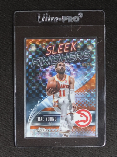 2025-26 Topps Chrome #SF-20 Trae Young Sleek Finishers — front