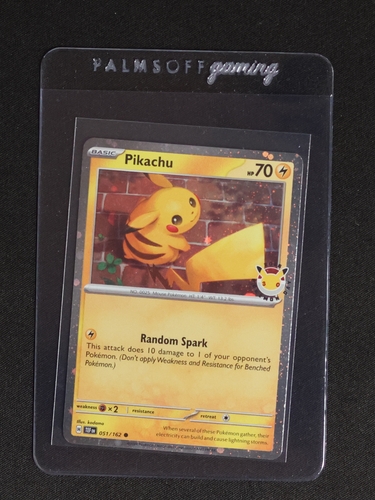 Pokemon Day 2026 #051 Pikachu — front