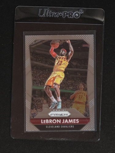 2015-16 Panini Prizm #125 LeBron James — front