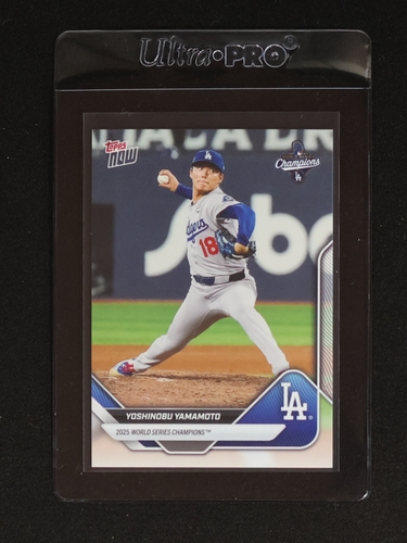 2025 Topps Now #WS-10 Yoshinobu Yamamoto — front