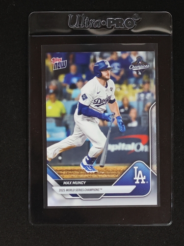 2025 Topps Now World Series Champions #WS-9 Max Muncy — front
