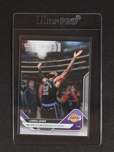 2025 Topps Now #58 LeBron James — front