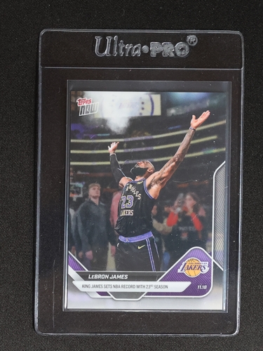 2025 Topps Now #58 LeBron James — front