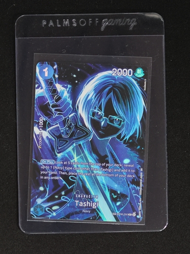 2025 One Piece Legacy of the Master Special Alternate Art #OP06-050 Tashigi — front