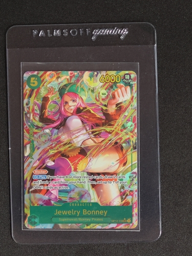 2025 One Piece Card Game OP12-118 Jewelry Bonney — front