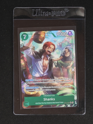One Piece TCG 2023 OP14-027 Shanks Alternate Art — front
